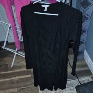 H&M Mama Maternity Nursing Dress, Black, Size Medium